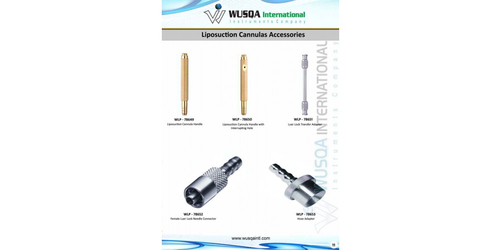 Liposuction Cannulas Accessories